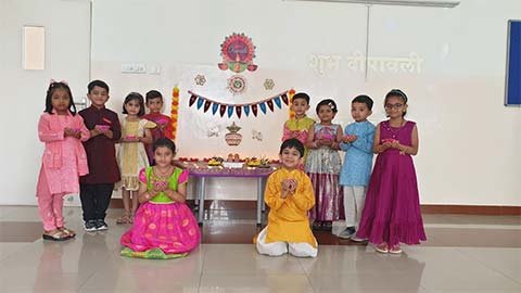 Kindergarten Diwali Celebrations - 1