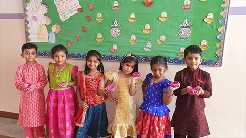 Kindergarten Diwali Celebrations - 3