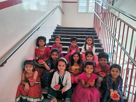 Kindergarten Diwali Celebrations - 8
