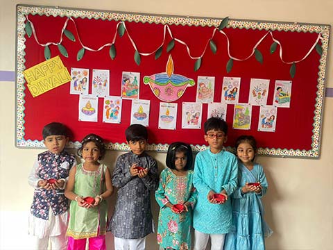 Kindergarten Diwali Celebrations - 9