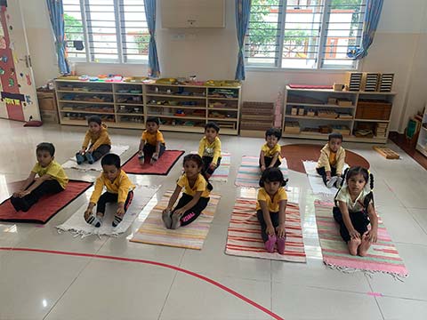 Montessori Yoga Day - 5