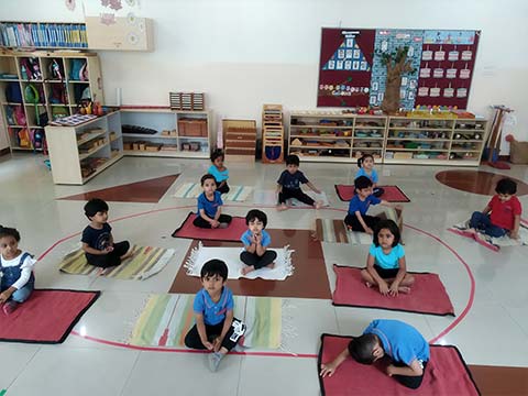 Montessori Yoga Day - 7