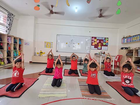 Montessori Yoga Day - 9