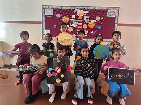 Montessori Show and Tell – Solar system - 1