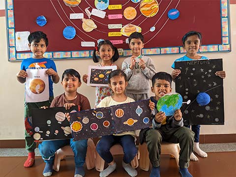 Montessori Show and Tell – Solar system - 6