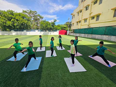 Montessori International Yoga Day 2026 - 11