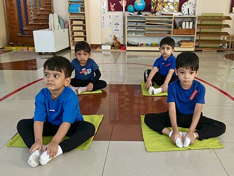 Montessori International Yoga Day 2026 - 9